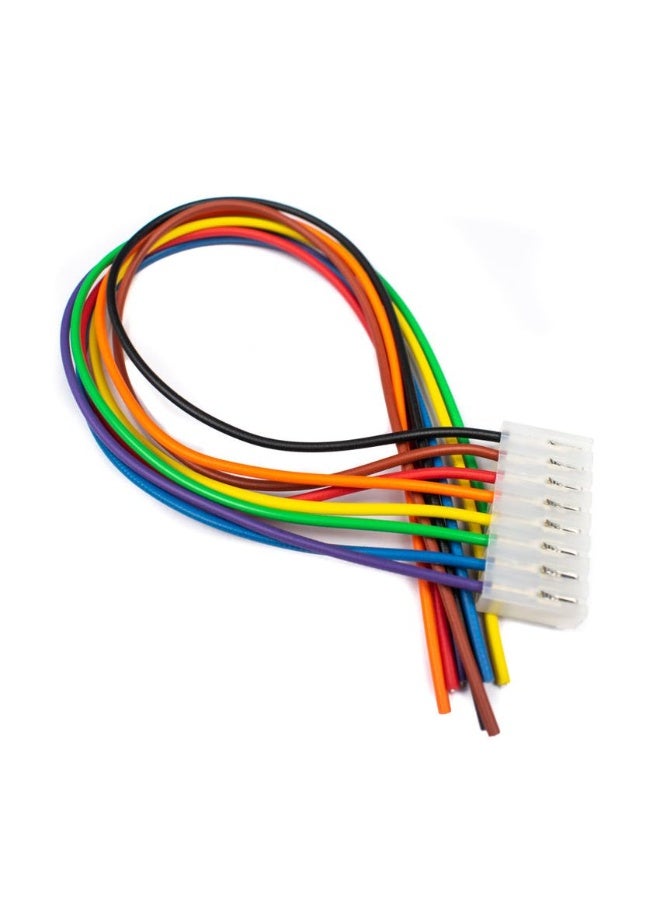 3.96mm JST Wire Connector 8-Pin, 25cm Length - Durable Cable for Electronic Projects